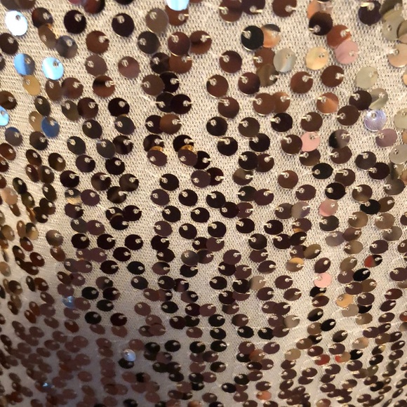 Multicolored Sequin Scoop Neck Tank Top - Picture 8 of 14